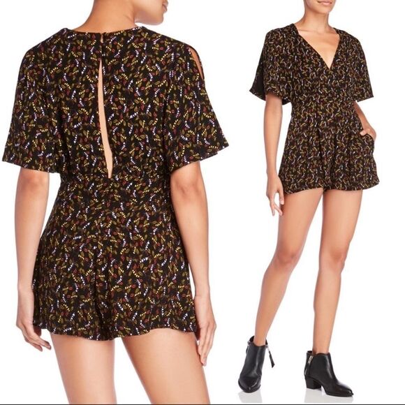 Free People Meet Virginia Romper 0 - Picture 1 of 9